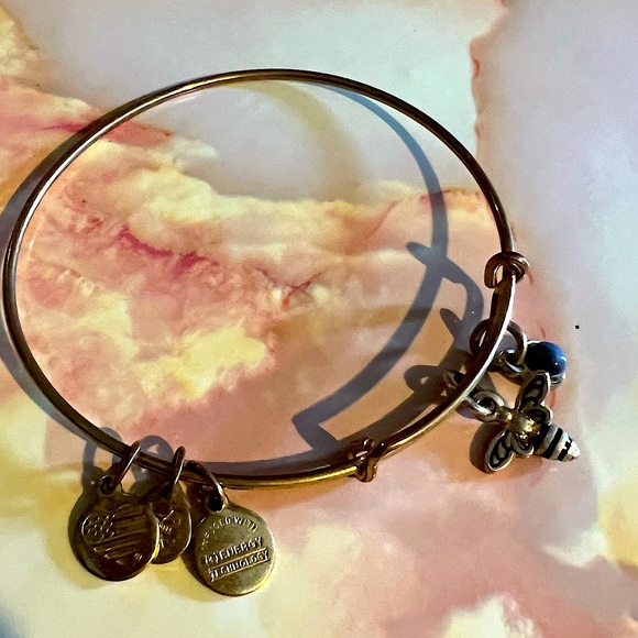 Alex + Ani Set of 3 beaded charm stacking bracelets - Picture 8 of 12